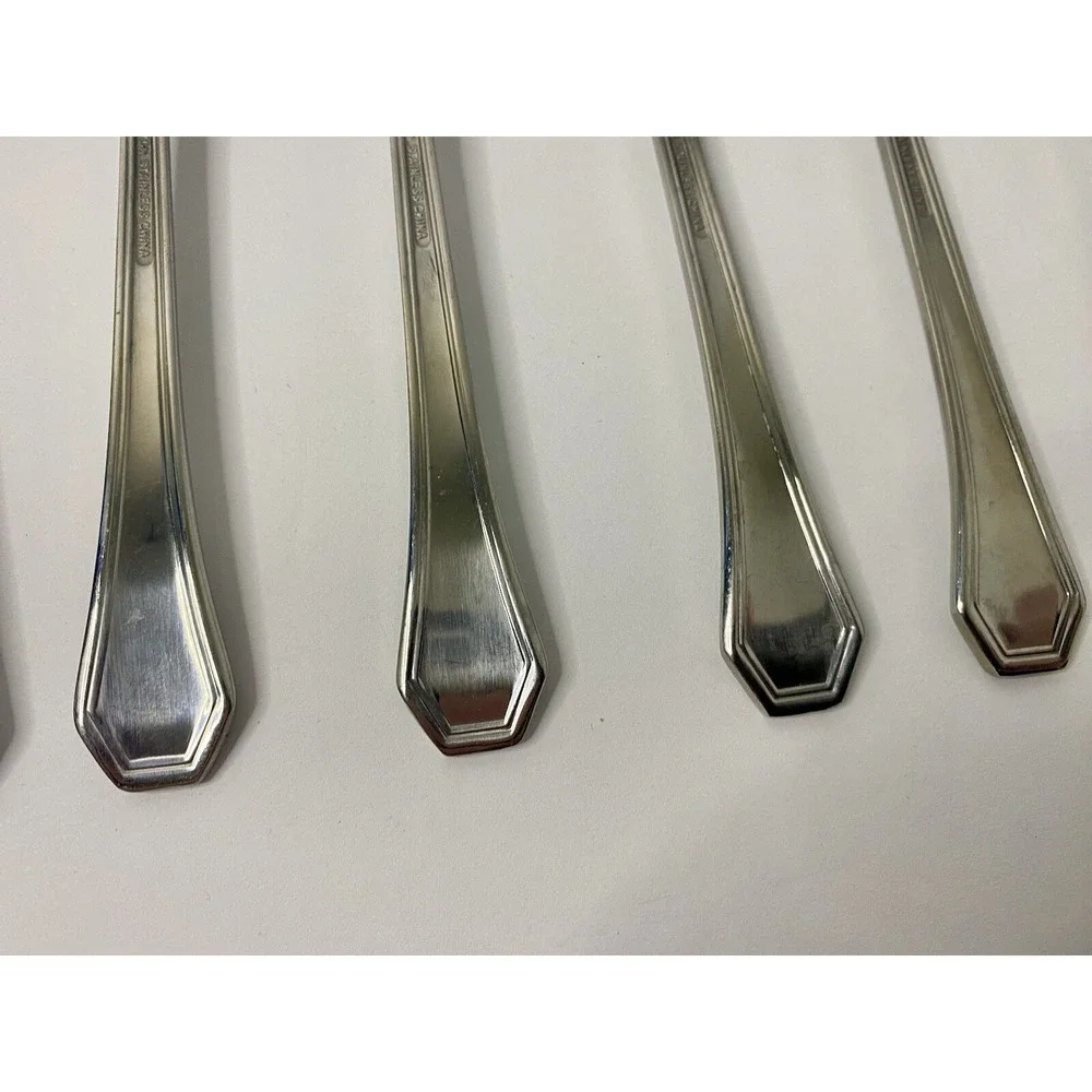 Reed & Barton COPLEY 6 Teaspoons Stainless Steel Flatware Replacements #2